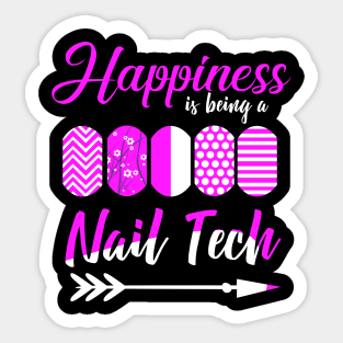 Nail Tech Sticker